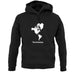 The Americas Silhouette unisex hoodie