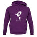 The Americas Silhouette unisex hoodie