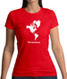 The Americas Silhouette Womens T-Shirt