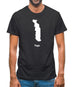 Togo Silhouette Mens T-Shirt