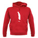 Togo Silhouette unisex hoodie