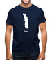 Togo Silhouette Mens T-Shirt