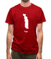 Togo Silhouette Mens T-Shirt