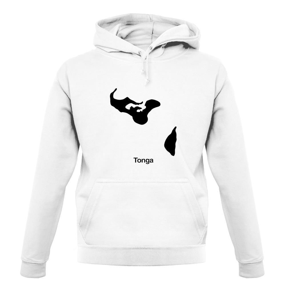 Tonga Silhouette unisex hoodie