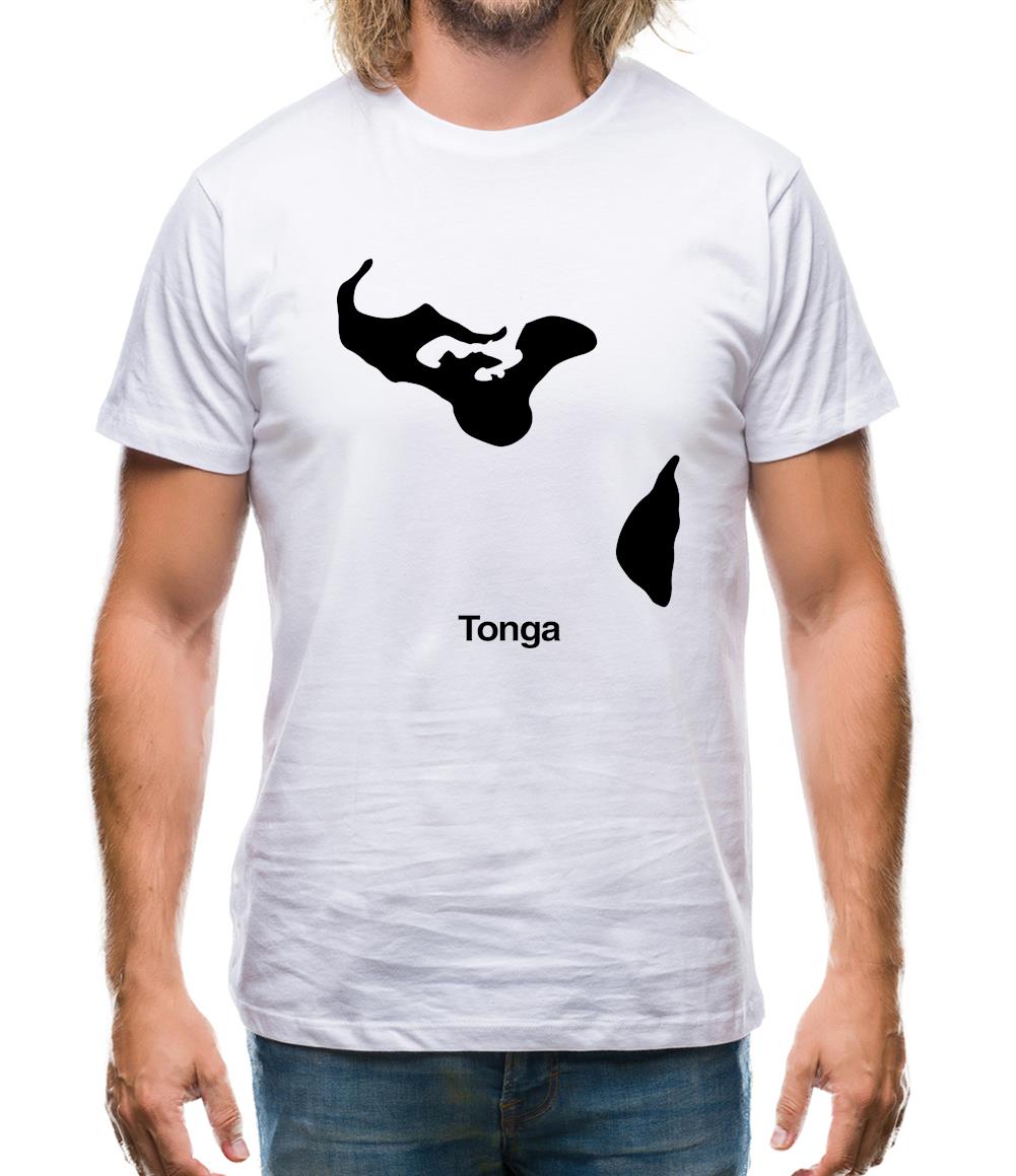 Tonga Silhouette Mens T-Shirt