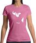 Tonga Silhouette Womens T-Shirt