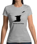 Trinidad And Tobago Silhouette Womens T-Shirt