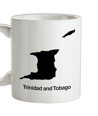 Trinidad and Tobago Silhouette Ceramic Mug