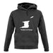 Trinidad And Tobago Silhouette unisex hoodie