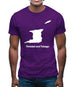 Trinidad And Tobago Silhouette Mens T-Shirt