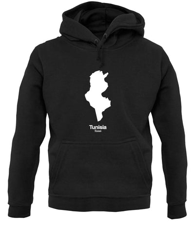 Tunisia Silhouette unisex hoodie