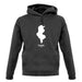 Tunisia Silhouette unisex hoodie