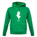 Tunisia Silhouette unisex hoodie