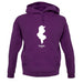 Tunisia Silhouette unisex hoodie