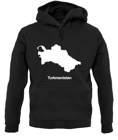 Turkmenistan Silhouette unisex hoodie