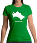 Turkmenistan Silhouette Womens T-Shirt