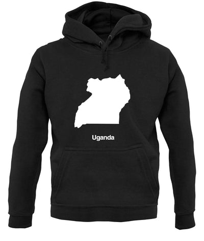 Uganda Silhouette unisex hoodie