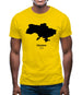 Ukraine Silhouette Mens T-Shirt