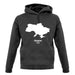 Ukraine Silhouette unisex hoodie