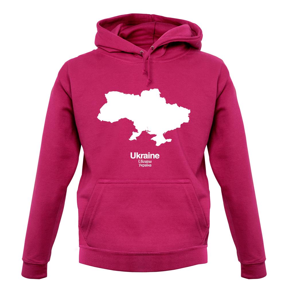 Ukraine Silhouette unisex hoodie