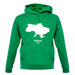 Ukraine Silhouette unisex hoodie