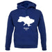 Ukraine Silhouette unisex hoodie