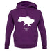 Ukraine Silhouette unisex hoodie