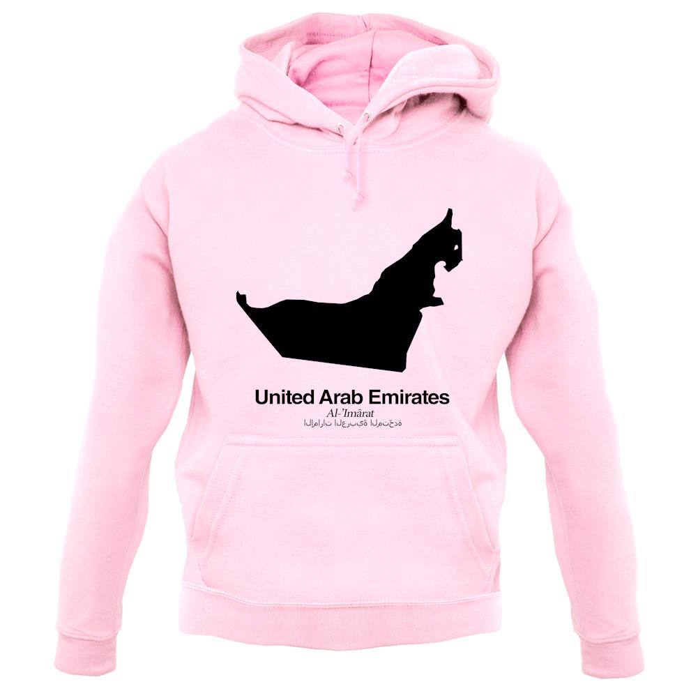 United Arab Emirates Silhouette unisex hoodie
