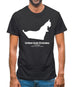 United Arab Emirates Silhouette Mens T-Shirt