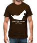 United Arab Emirates Silhouette Mens T-Shirt