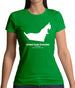 United Arab Emirates Silhouette Womens T-Shirt