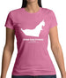 United Arab Emirates Silhouette Womens T-Shirt
