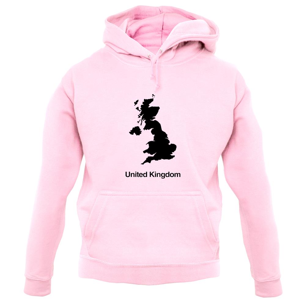 United Kingdom Silhouette unisex hoodie