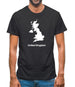 United Kingdom Silhouette Mens T-Shirt