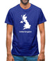 United Kingdom Silhouette Mens T-Shirt