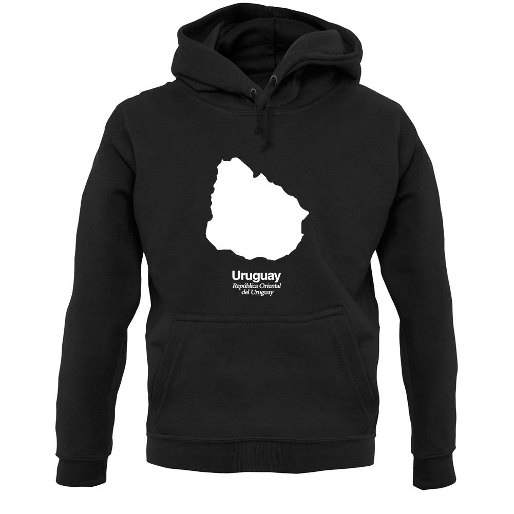 Uruguay Silhouette Unisex Hoodie
