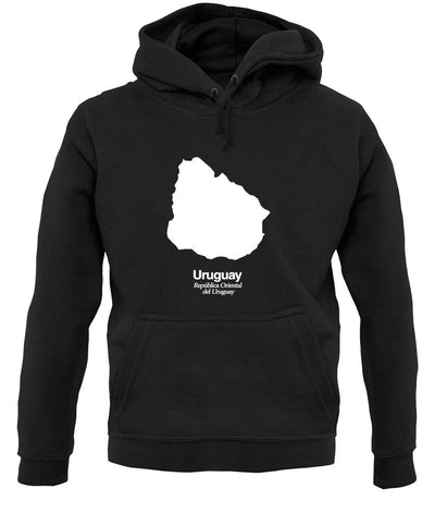 Uruguay Silhouette unisex hoodie