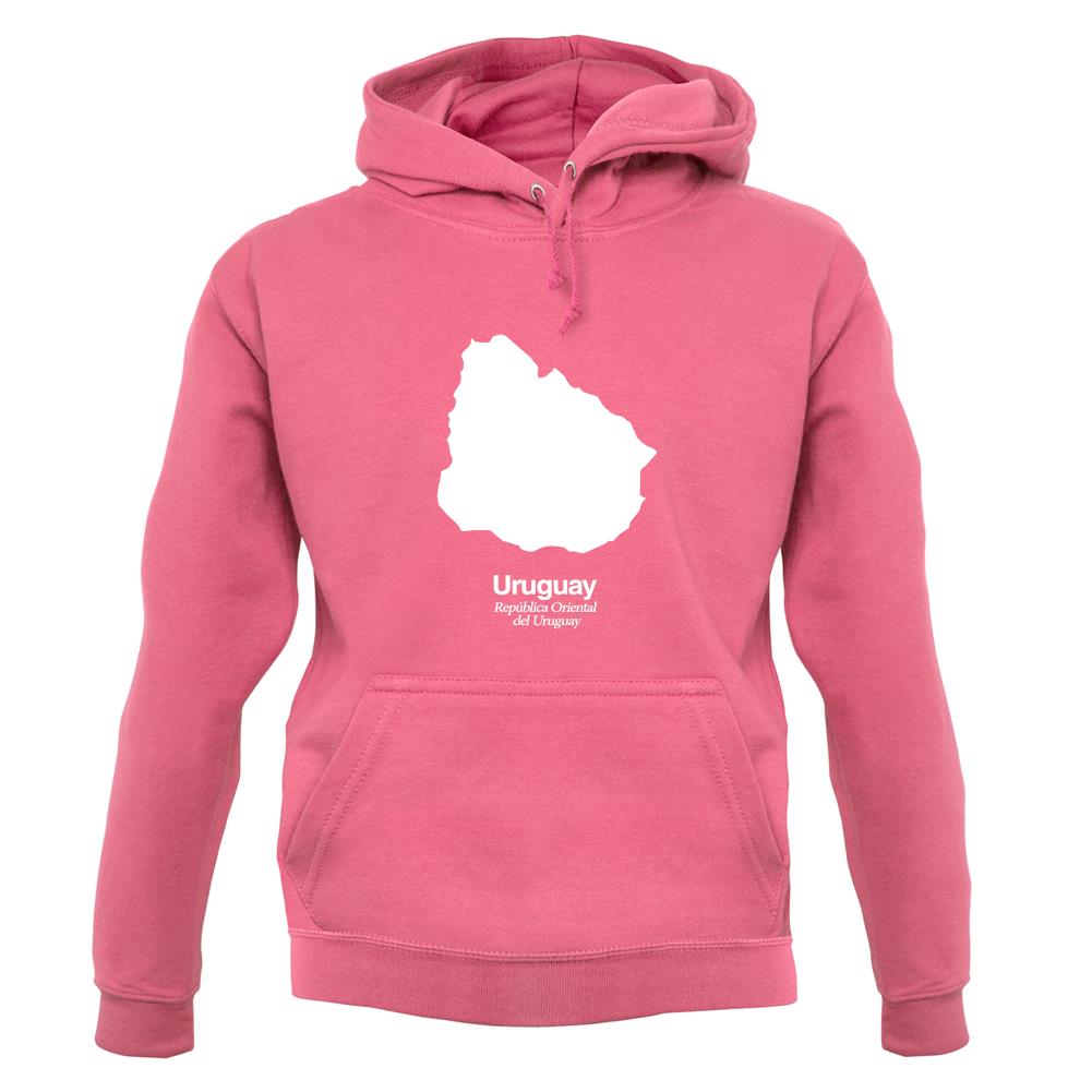 Uruguay Silhouette unisex hoodie