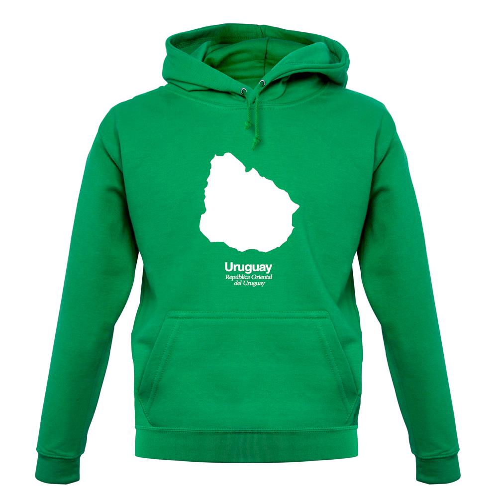 Uruguay Silhouette unisex hoodie