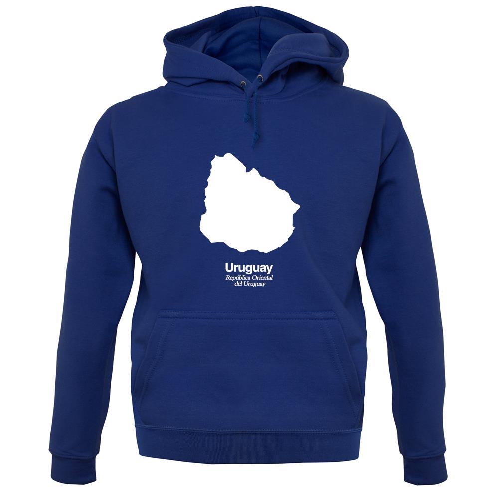 Uruguay Silhouette unisex hoodie