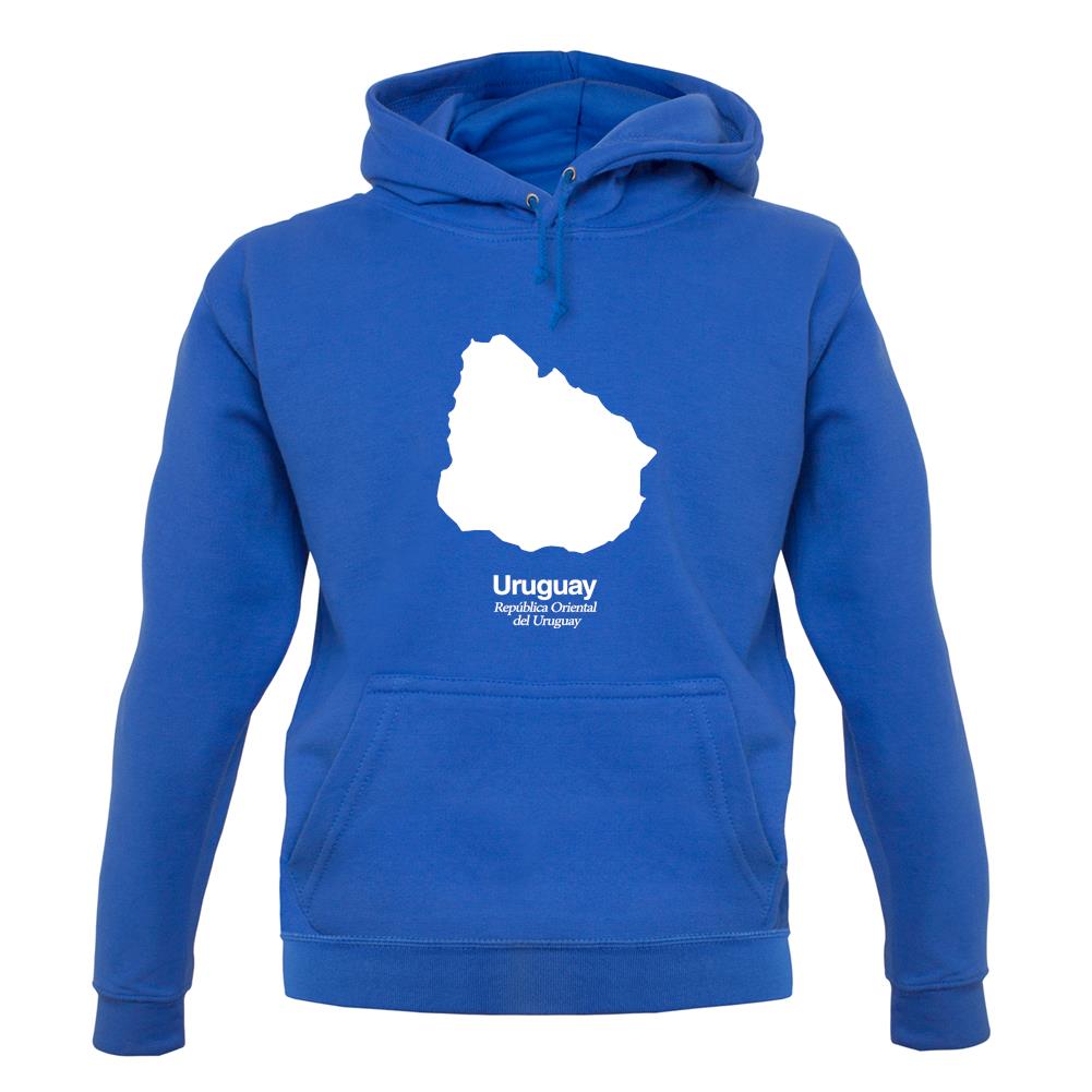 Uruguay Silhouette unisex hoodie