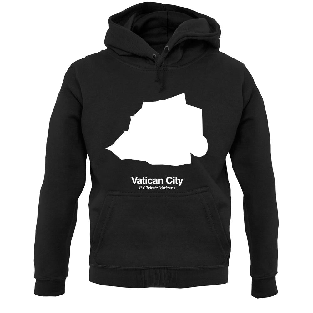 Vatican City Silhouette Unisex Hoodie