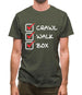 Crawl Walk Box Mens T-Shirt