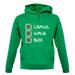 Crawl Walk Box unisex hoodie