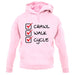 Crawl Walk Cycle unisex hoodie