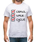 Crawl Walk Cycle Mens T-Shirt