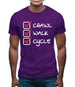 Crawl Walk Cycle Mens T-Shirt