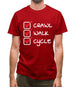 Crawl Walk Cycle Mens T-Shirt