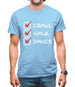 Crawl Walk Dance Mens T-Shirt