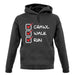 Crawl Walk Run unisex hoodie